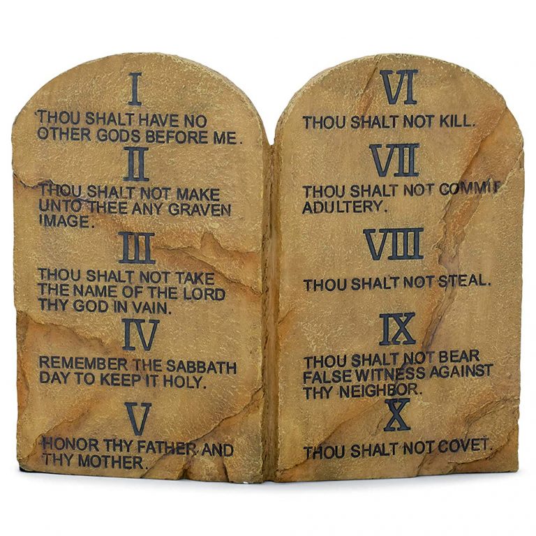 Image of the 10 Commandments